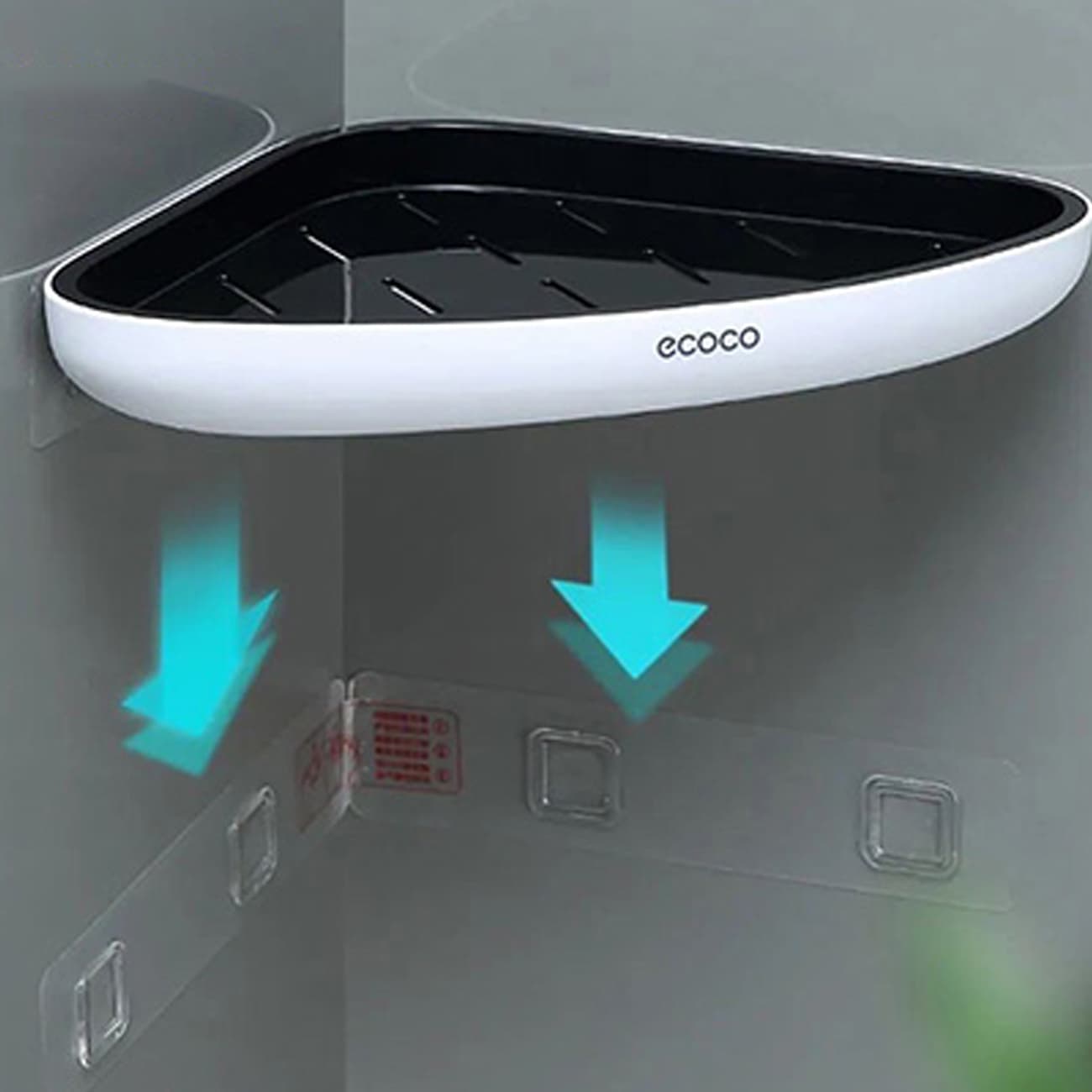 استند سه گوش حمام اکوکو ECOCO مدل E2030 با زاویه 90 درجه — تصویر ۴