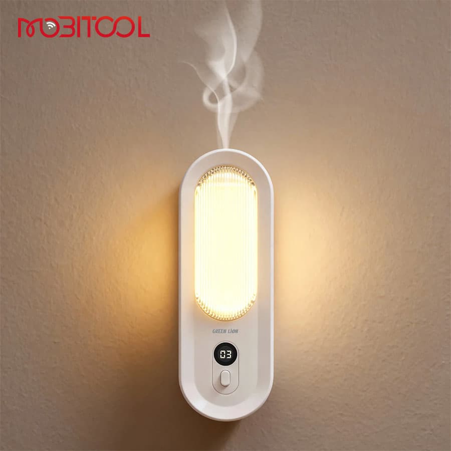 خوشبو کننده دیواری شارژی گرین لاین Green Lion AROMA LITE Wall-Mounted Diffuser 55ML — تصویر ۲