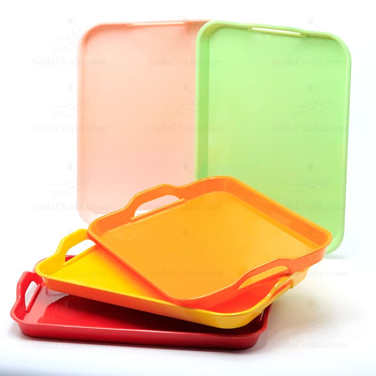 سینی ارمغان کوچک رنگی یزدگل(24)/750