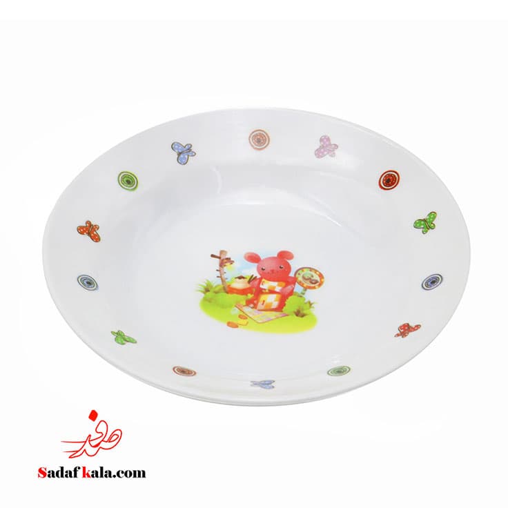 بشقاب سوپخوری طرحدار یزدگل(48)/178-25 — تصویر ۶