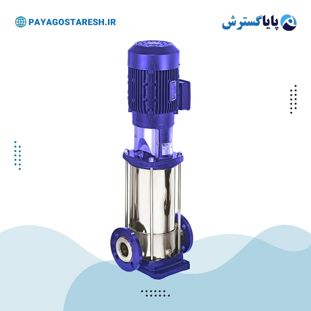 پمپ طبقاتی عمودی ابارا مدل EVMSG 10-14 F5/5.5 IE2