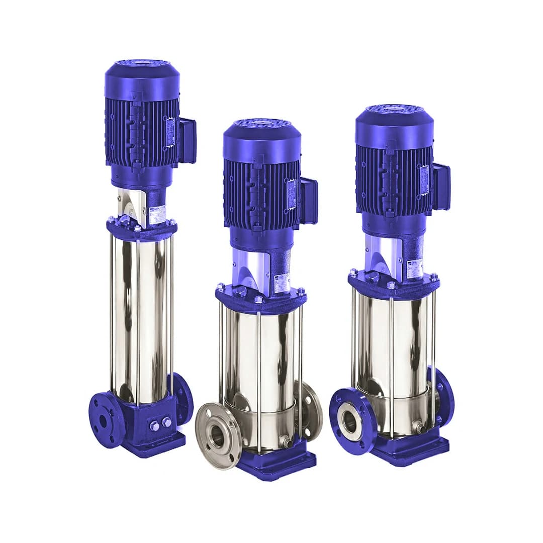 پمپ طبقاتی عمودی ابارا مدل EVMSG 3-10 F5/1.1 IE2 — تصویر ۳