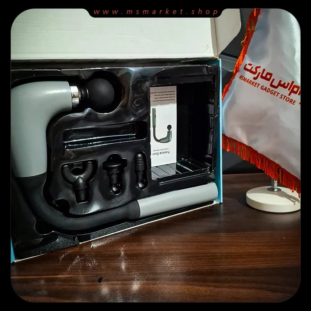ماساژور عصایی مدل Fascial Gun Massage — تصویر ۵