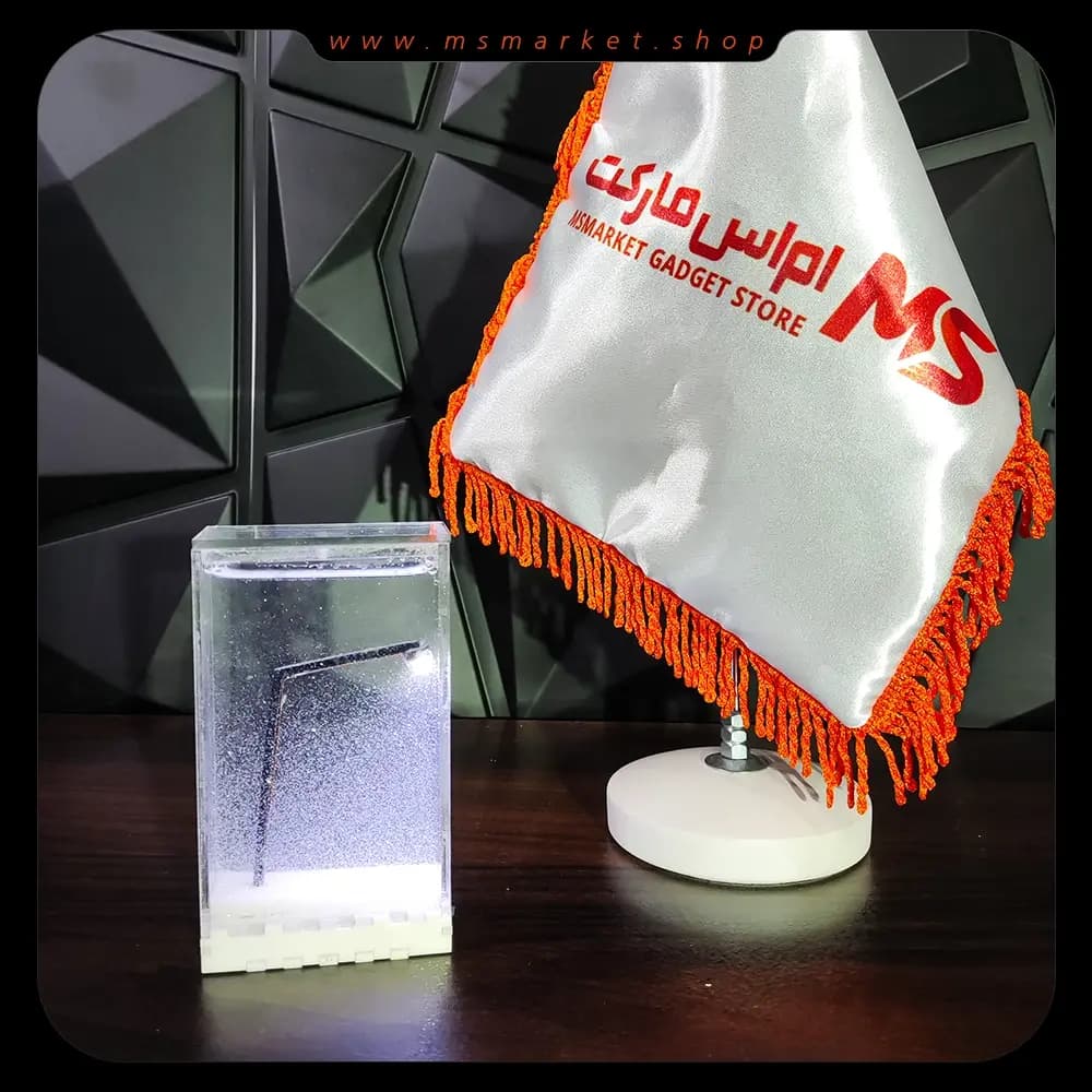 آباژور طرح ساده برفی — تصویر ۳