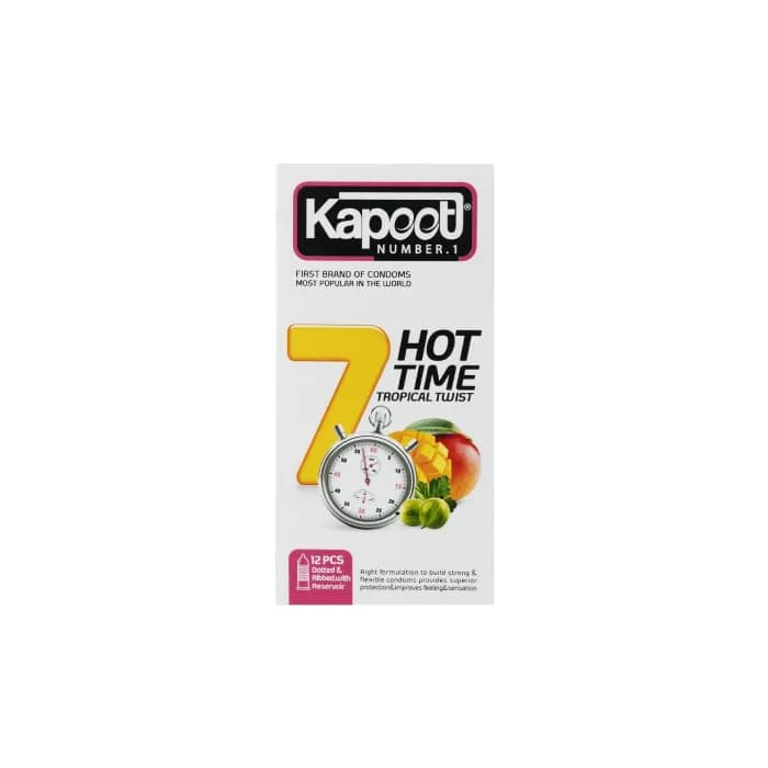 کاندوم کاپوت مدل Hot 7 Time