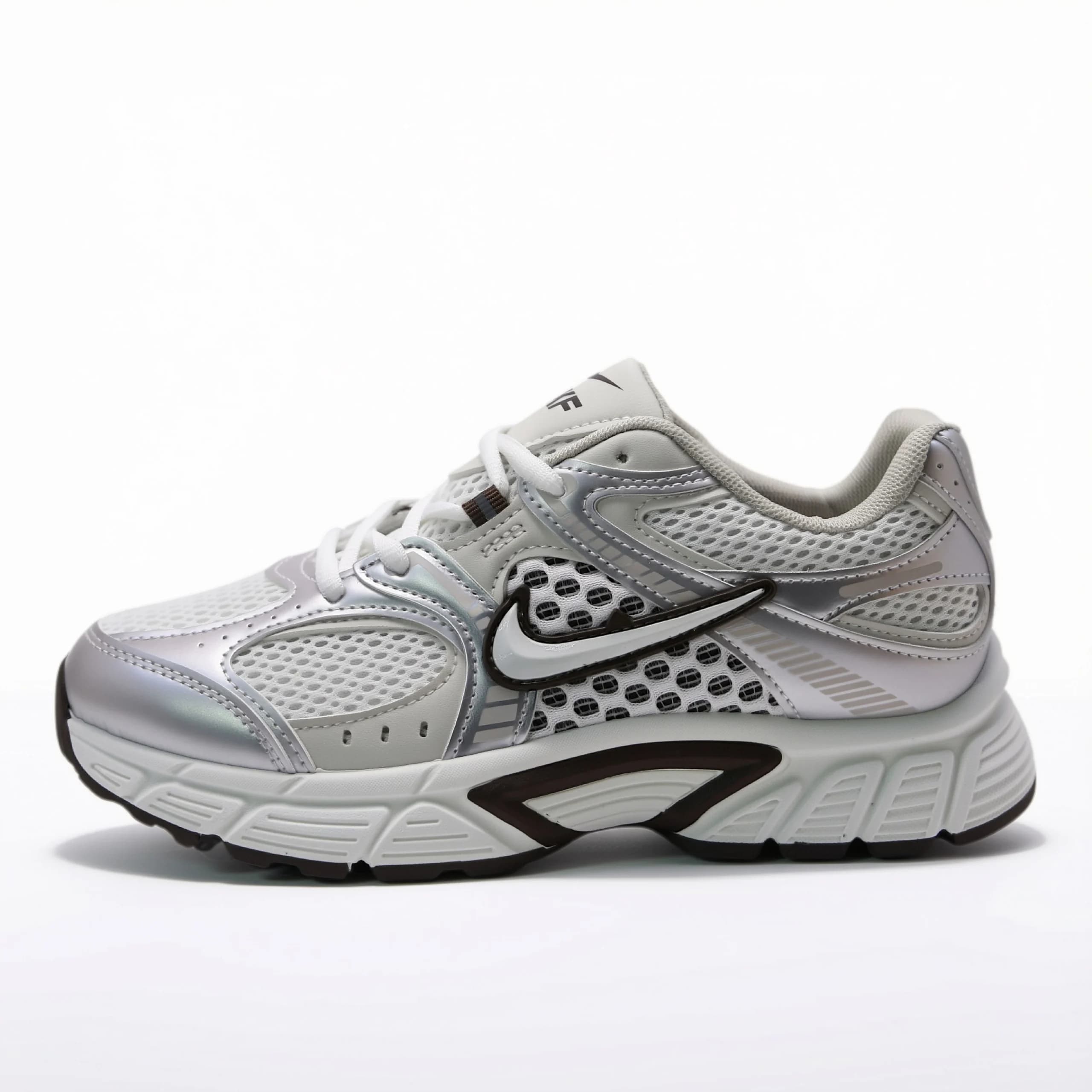 کتونی نایک وی فایو سفید قهوه ای | Nike V5 white brown