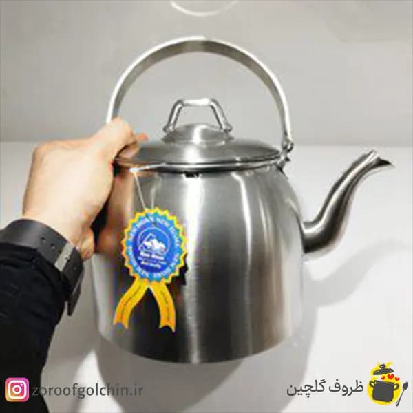 کتری نیوهوم 3 لیتری مدل 2012 کفی دولایه چدنی — تصویر ۴