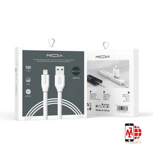 کابل شارژ آیفون Miqia مدل MC03