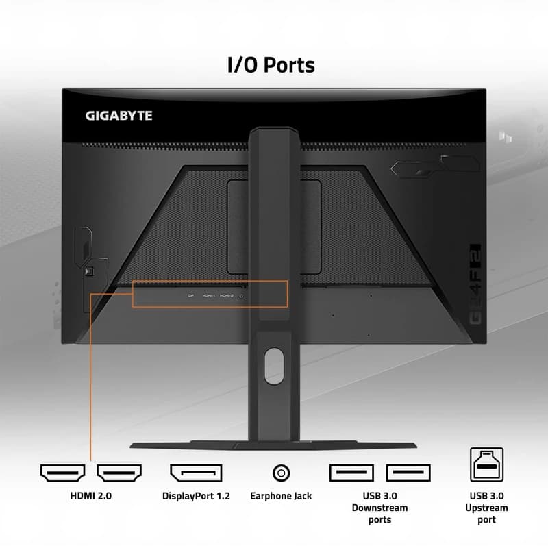 مانیتور 24 اینچ GIGABYTE مدل G24F2 — تصویر ۸