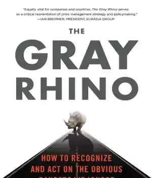 دانلود کتاب The Gray Rhino: How to Recognize and Act on the Obvious Dangers We Ignore – کرگدن خاکستری: چگونه…
