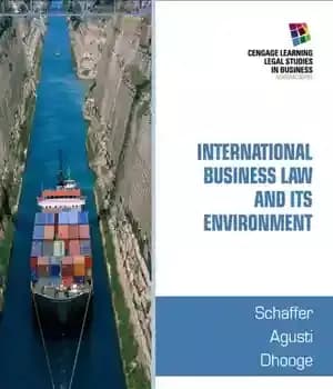 دانلود کتاب International Business Law and Its Environment – حقوق تجارت بین الملل و محیط آن