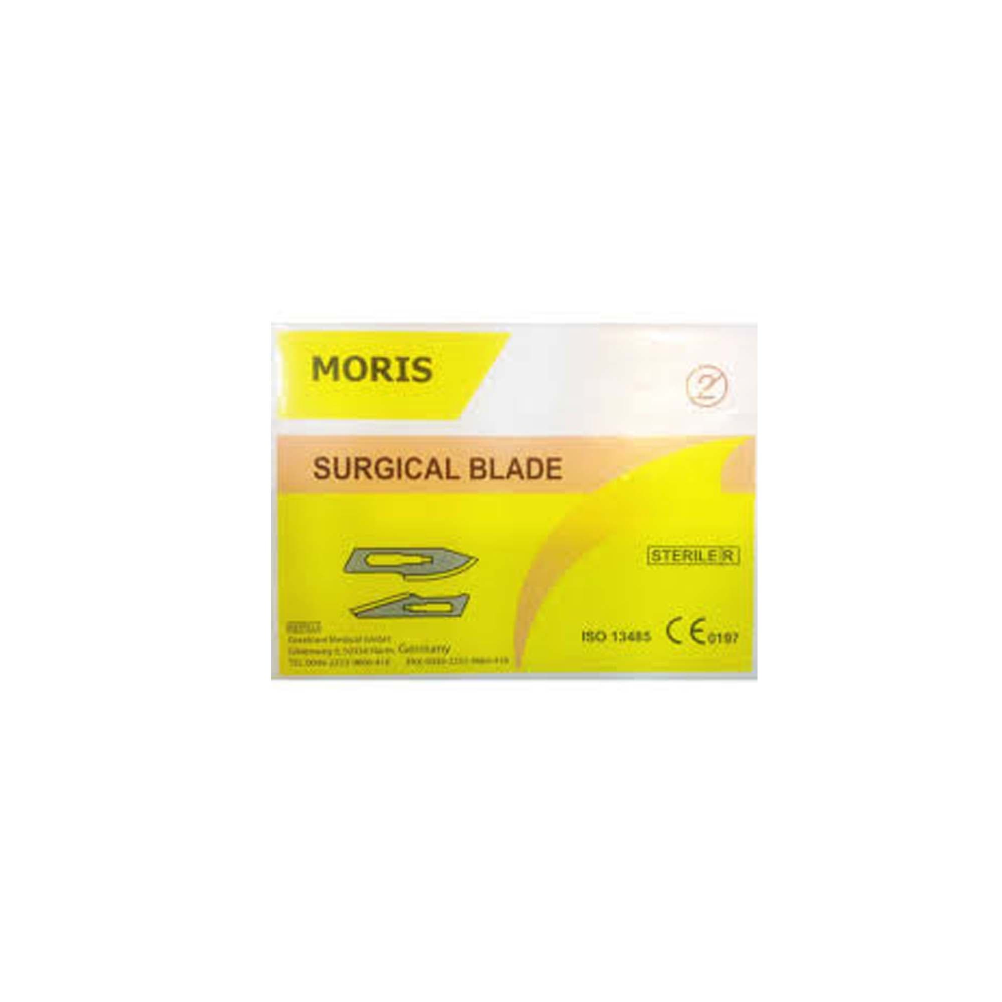 تیغ جراحی شماره 11 موریس (Morris) بسته 100 عددی