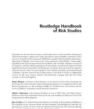دانلود کتاب Routledge Handbook of Risk Studies – راتلج هندبوک مطالعات ریسک