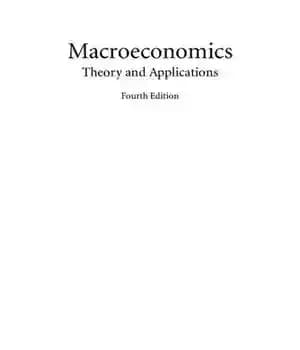 دانلود کتاب Macroeconomics: Theory and Applications – اقتصاد کلان: نظریه و کاربردها