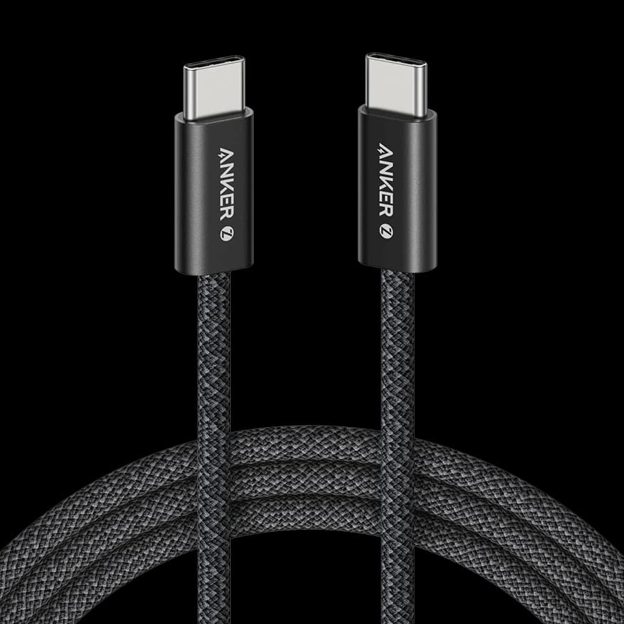 کابل شارژ USB-C به USB-C انکر Anker Zolo A8060 240W 1M Black
