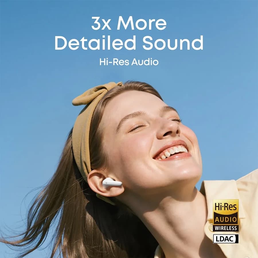 ایربادز انکر Anker Soundcore R60i NC White — تصویر ۴