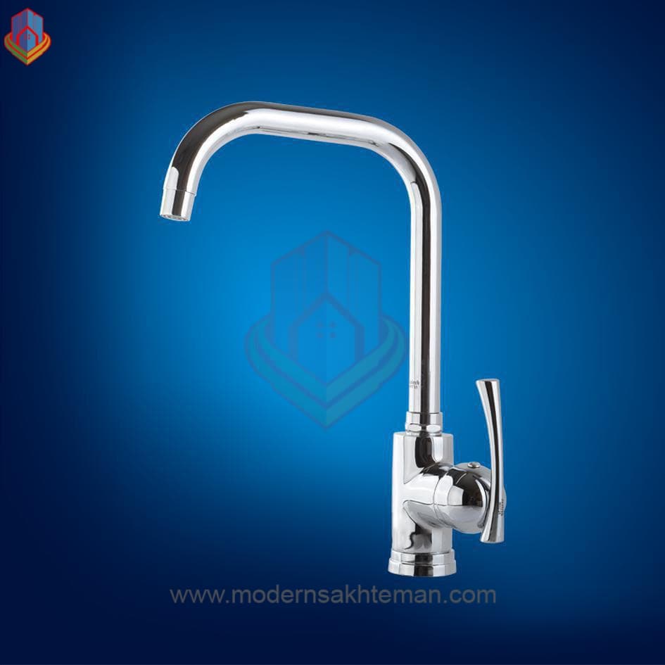 شیر ظرفشویی کروم جزیره مدل توسکا
