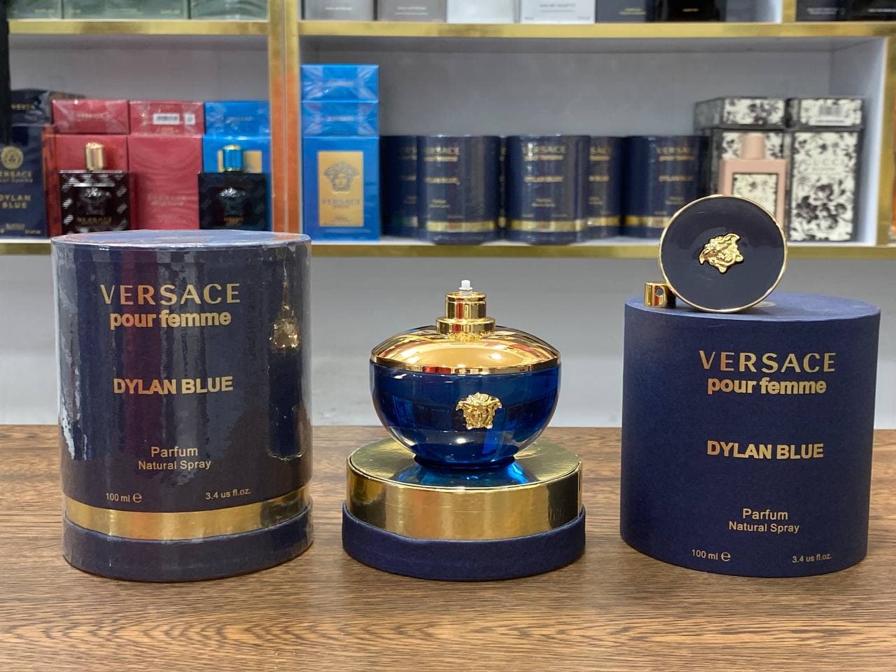 ادکلن ورساچه پور فم دیلان بلو اورجینال Versace Pour Femme Dylan Blue — تصویر ۳