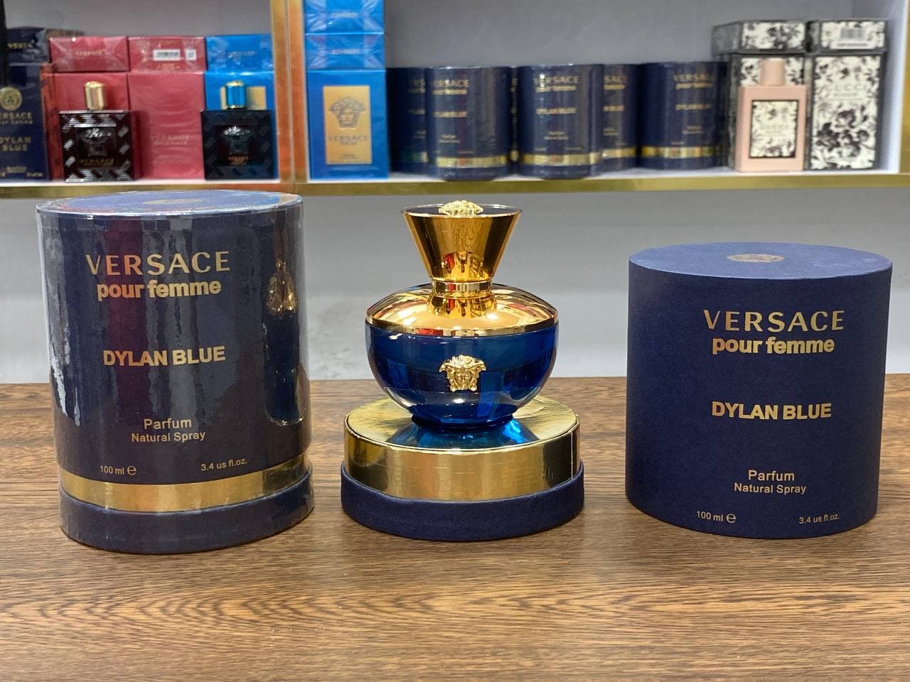 ادکلن ورساچه پور فم دیلان بلو اورجینال Versace Pour Femme Dylan Blue — تصویر ۲