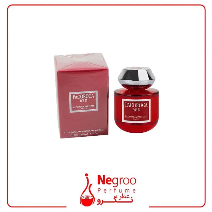 عطر ادکلن پاکوروکا قرمز 100 میل Pacoroca Red — تصویر ۲