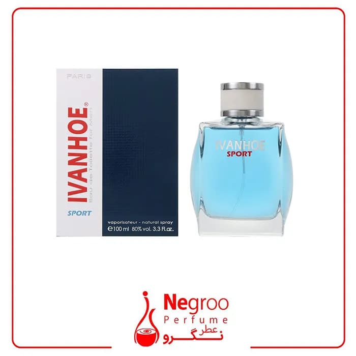 عطر ادکلن ایوانهو اسپرت-آبی 100 میل Yves De Sistelle Ivanhoe Sport