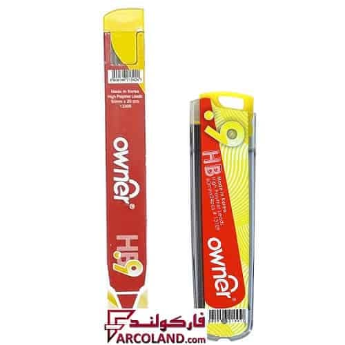 نوک مداد نوکی اونر 0.9 میلی متر | مغز فشاری OWNER مدل High Polymer