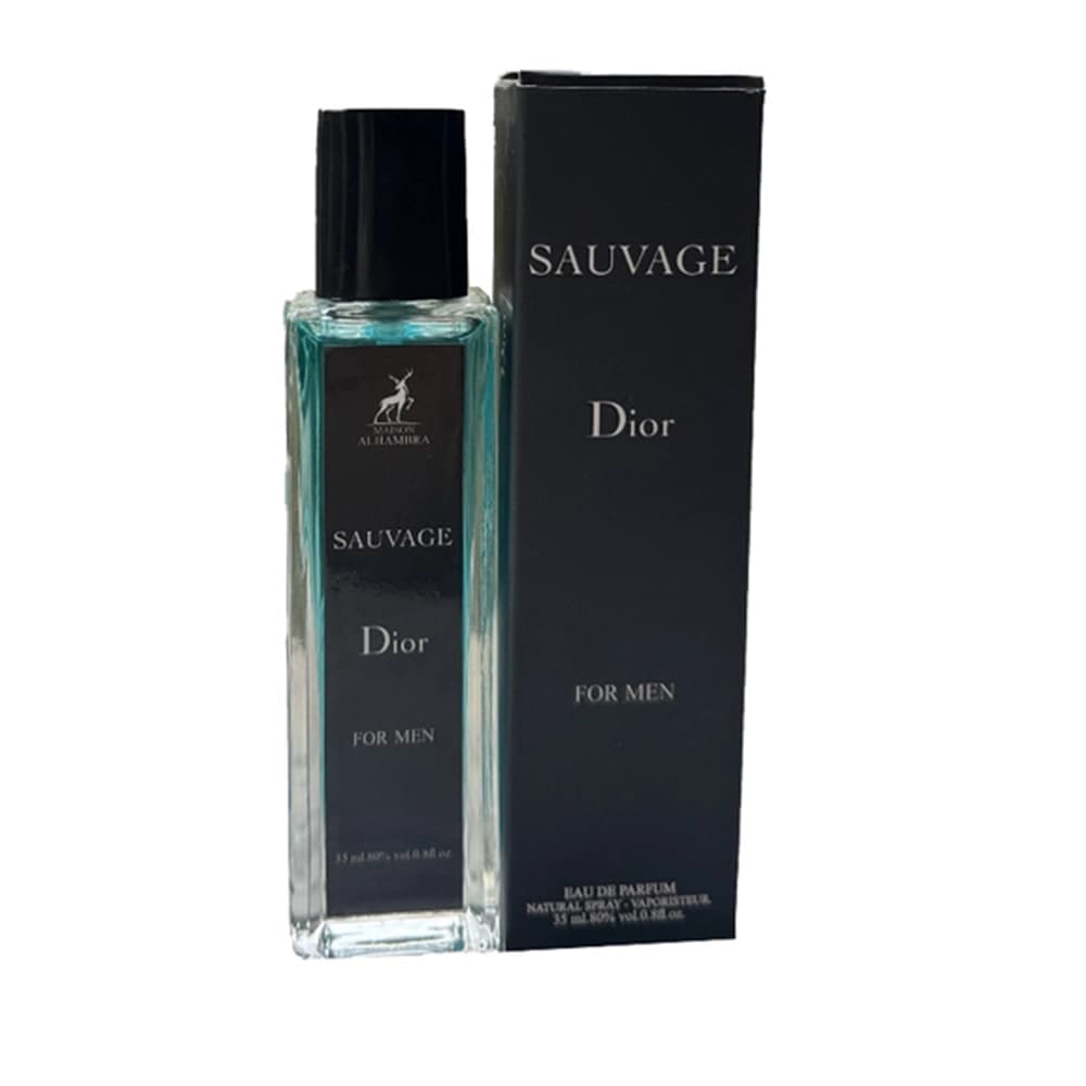 ادکلن مینی ادوپرفیوم مدل Sauvage Dior الحمبرا مردانه — تصویر ۲