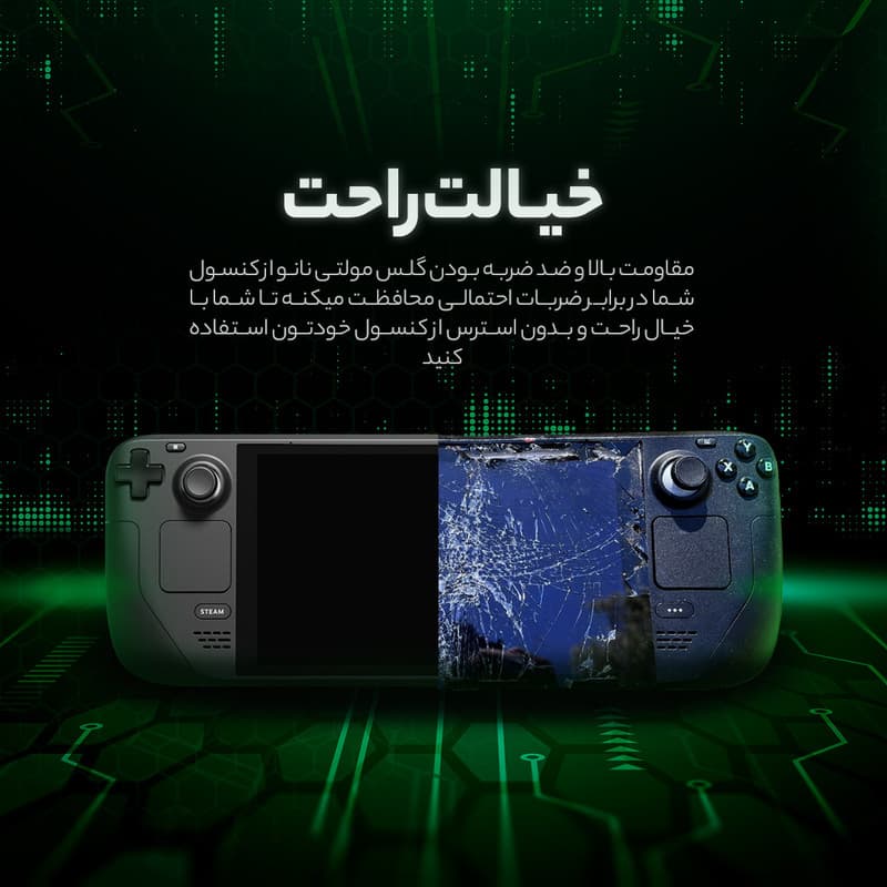 محافظ صفحه نمایش مولتی نانو مدل X-S1N مناسب برای کنسول بازی قابل حمل ایسوس ROG Ally X — تصویر ۶