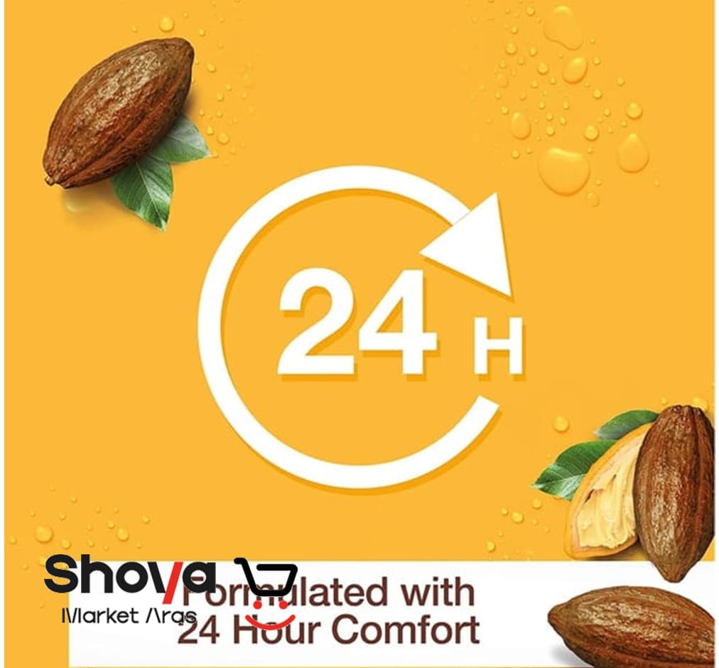 شامپو بدن جانسون Johnson’s مدل Vita-Rich Nourishing مرطوب‌کننده حاوی کره کاکائو حجم 750 میلی‌لیتر — تصویر ۴