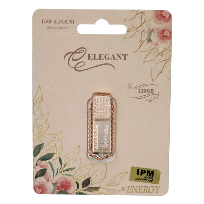 فلش 128 گیگ ایکس انرژی X-Energy Elegant USB3.1 — تصویر ۶