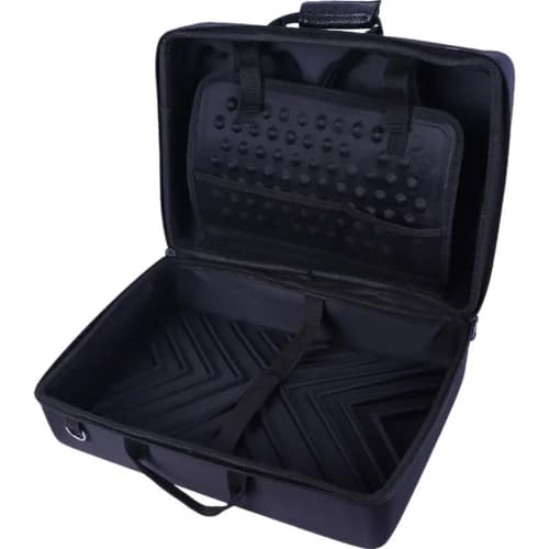 کیف کنسول بازی PS5 Slim طرح دکمه دسته بازی کد 20 + نگهدارنده هدست — تصویر ۲