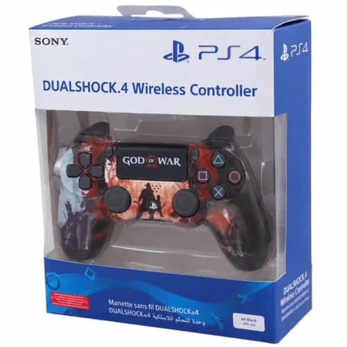 دسته بازی بی سیم SONY PlayStation 4 DualShock 4 High Copy طرح God of War کد 12 — تصویر ۲
