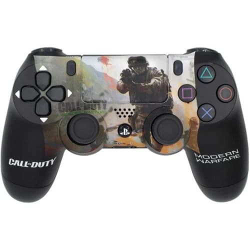 دسته بازی بی سیم SONY PlayStation 4 DualShock 4 High Copy طرح Call Of Duty MW کد 5