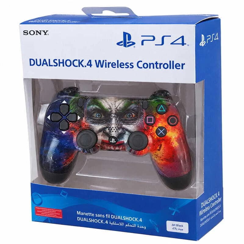 دسته بازی بی سیم SONY PlayStation 4 DualShock 4 High Copy طرح Joker — تصویر ۶