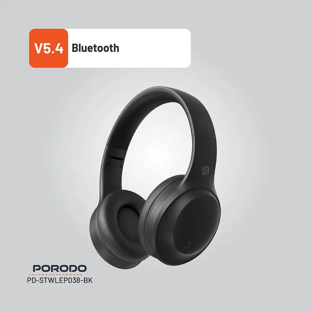 هدست بی سیم پرودو مدل Porodo Soundtec Primo Wireless Headphone — تصویر ۲