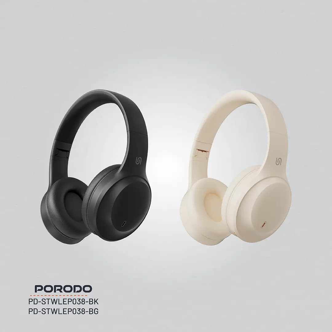 هدست بی سیم پرودو مدل Porodo Soundtec Primo Wireless Headphone — تصویر ۶