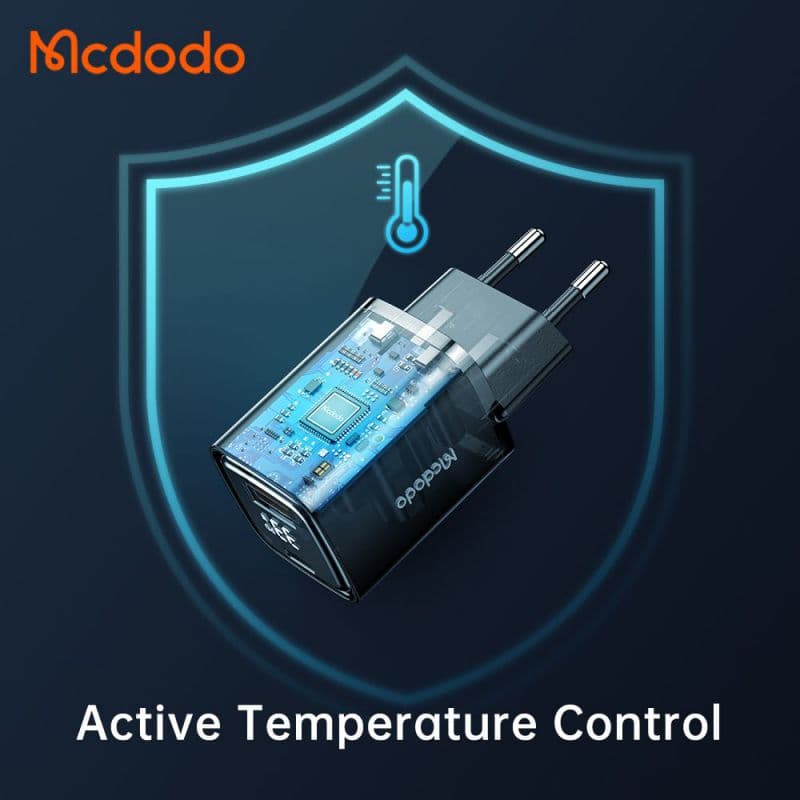شارژر دیواری 2 پورت 33 وات مک دودو مدل MCDODO CH-170 — تصویر ۶