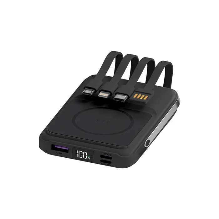 پاوربانک 10000mAh هزار 20 وات مگنتی پرودو مدل Porodo PD-PBFCH039 10000mAh — تصویر ۴