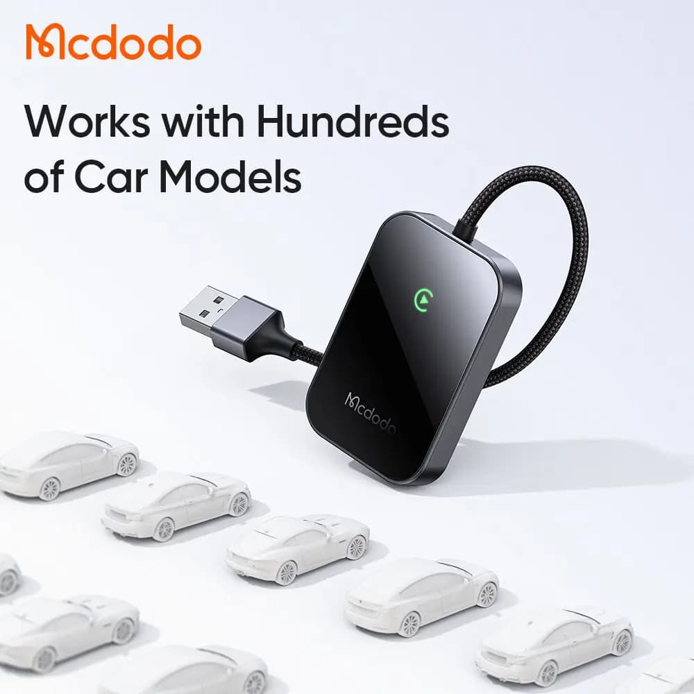 دانگل وایرلس کارپلی اپل مختص خودرو برند مک دودو مدل MCDODO CA-7210 — تصویر ۵