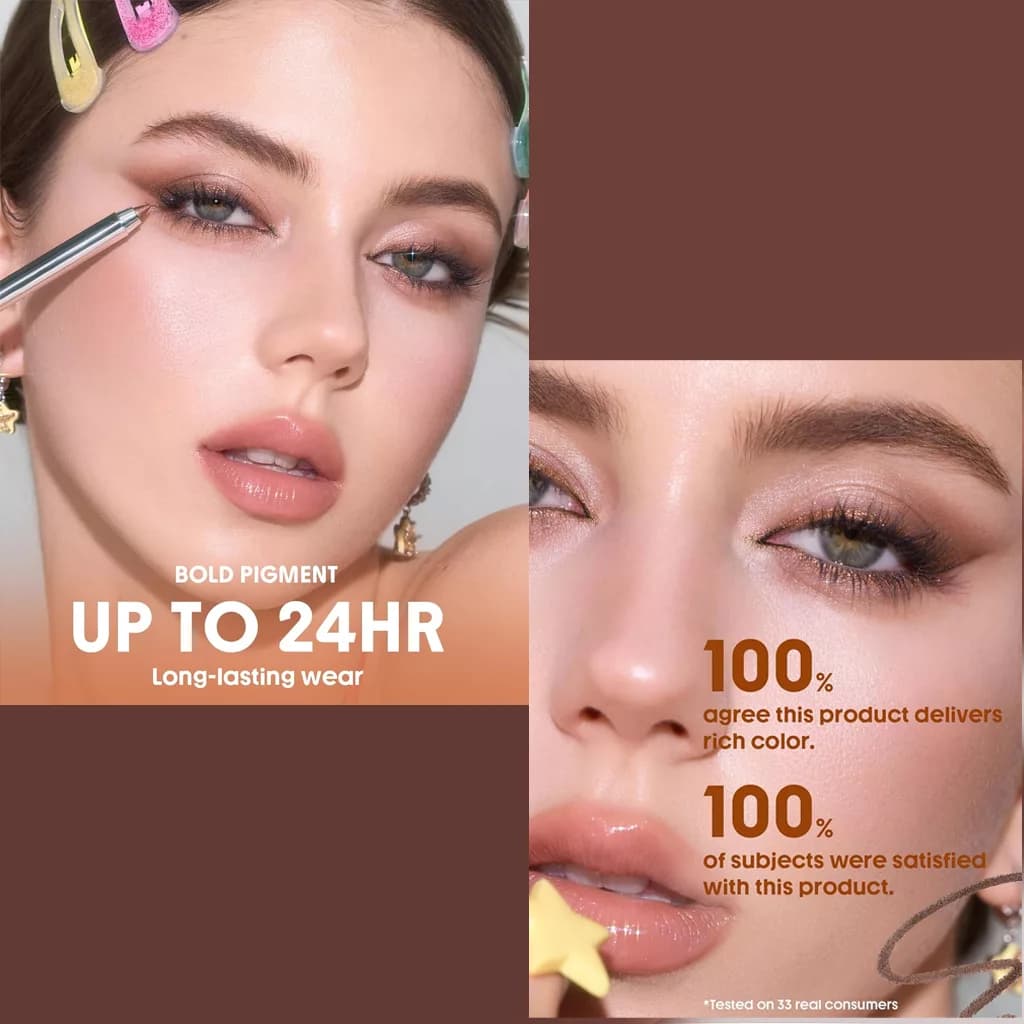 خط چشم ژلی شیگلم در چندین رنگ SHEGLAM Bolding Longwear Multi-Function Gel Liner — تصویر ۸