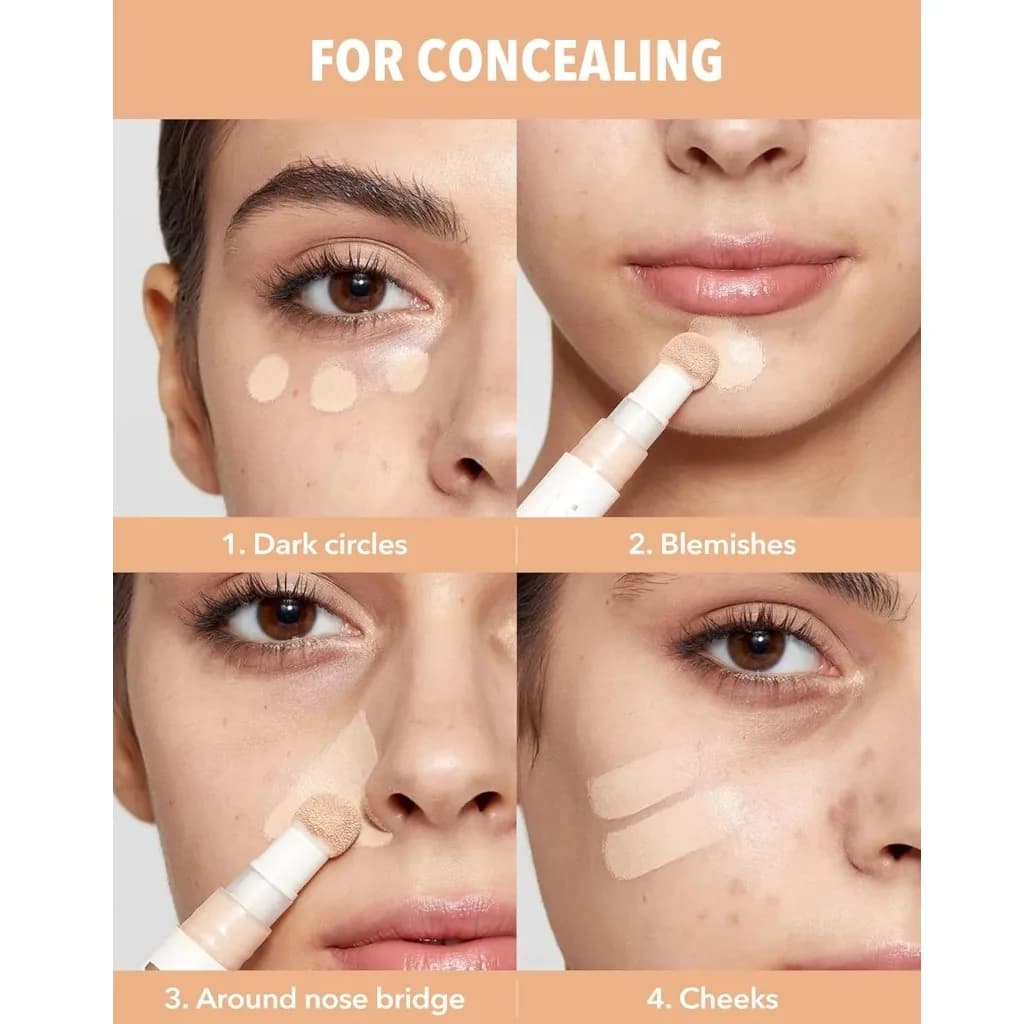 کانسیلر پد دار شیگلم Complexion Boost در 6 رنگ جذاب — تصویر ۵