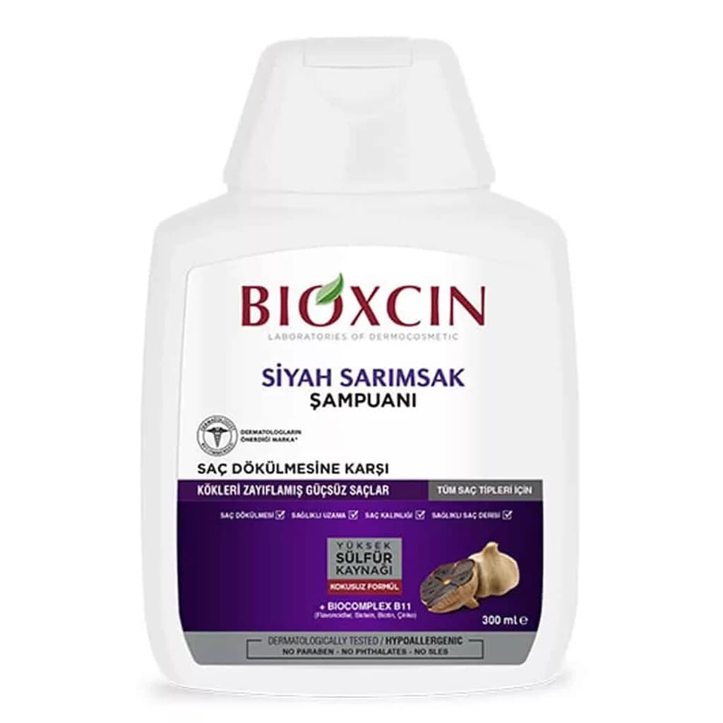 شامپو سیر سیاه بیوکسین ضدریزش مو در 2 حجم