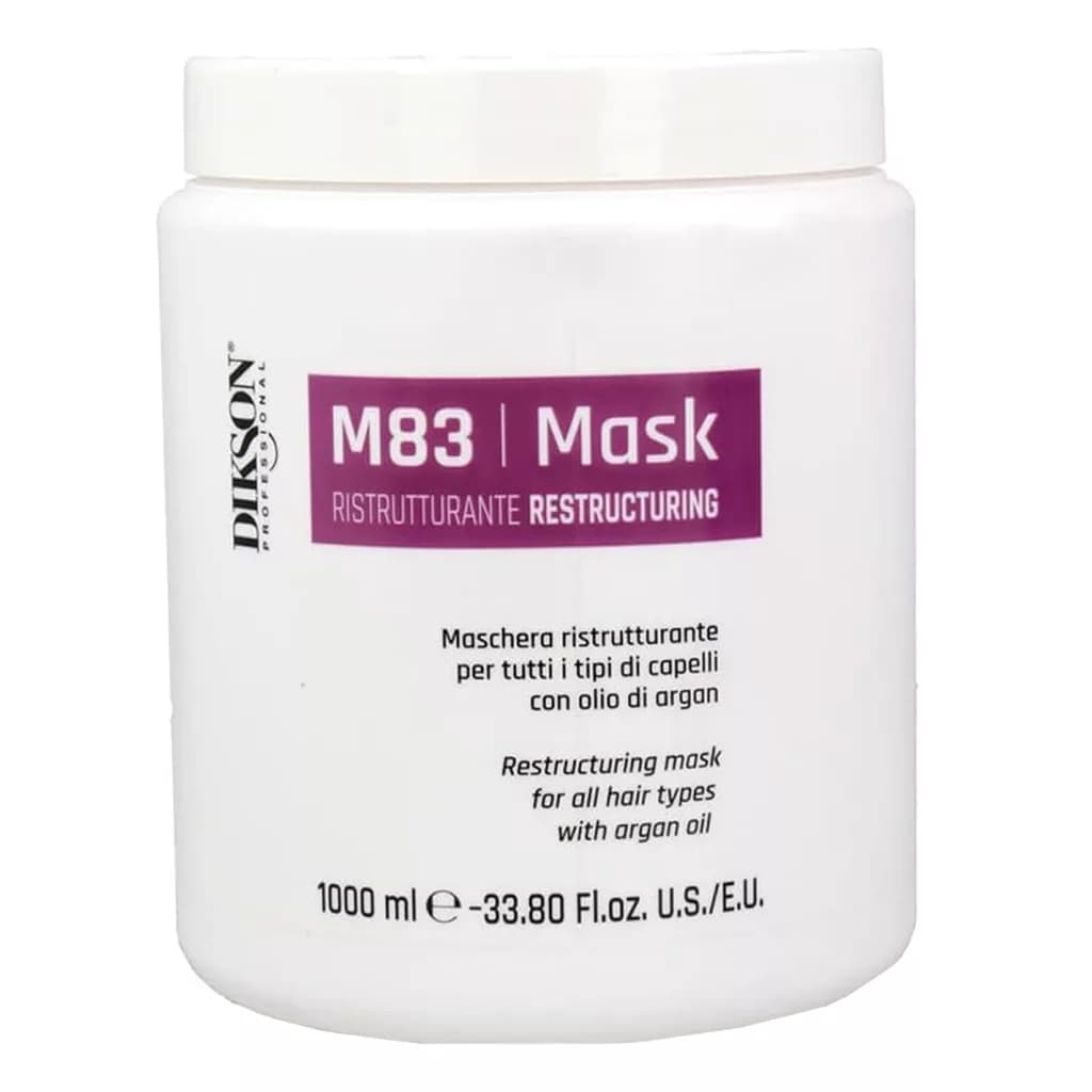 (آف ویژه)ماسک مو بازسازی دیکسون حاوی روغن آرگان 1000میل انواع مو مدل M83