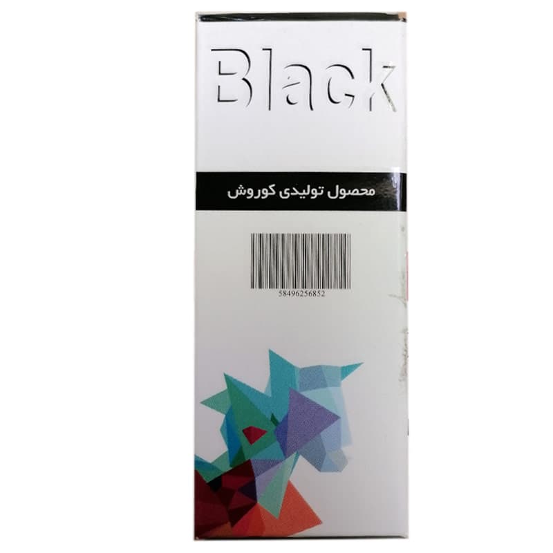 جوهر استامپ نانو کوروش مشکی سری Goldland حجم 10 میل — تصویر ۳