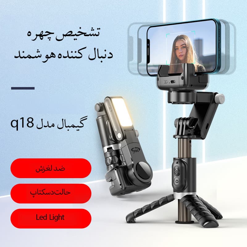 گیمبال و لرزشگیر مدل Q18 — تصویر ۳
