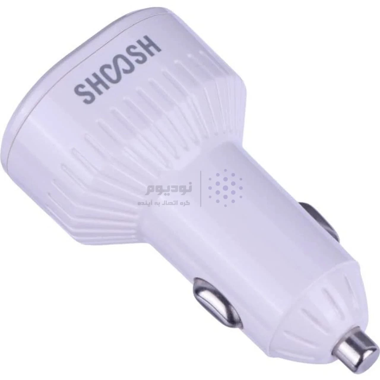 شارژر فندکی فست و PD دو پورت Shoosh مدل SH-806 67.5W – سفید – SMO — تصویر ۲