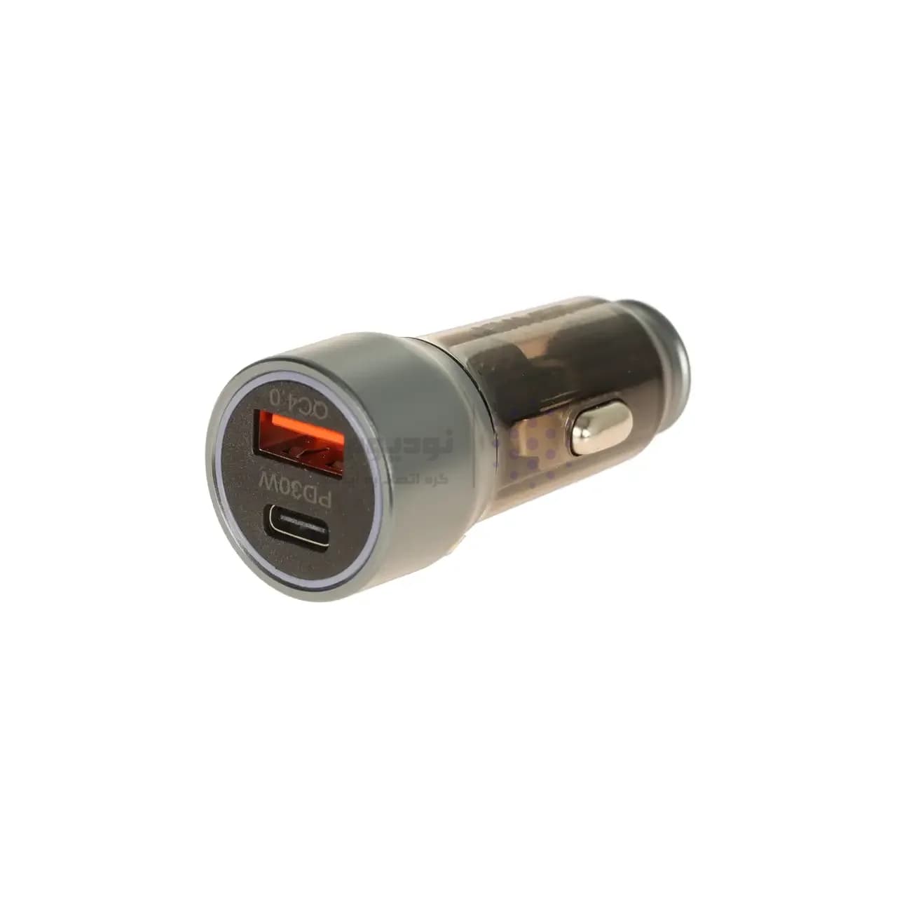 شارژر فندکی PD و فست دو پورت V-Smart مدل VS-14 67W – نقرآبی – BSA — تصویر ۳