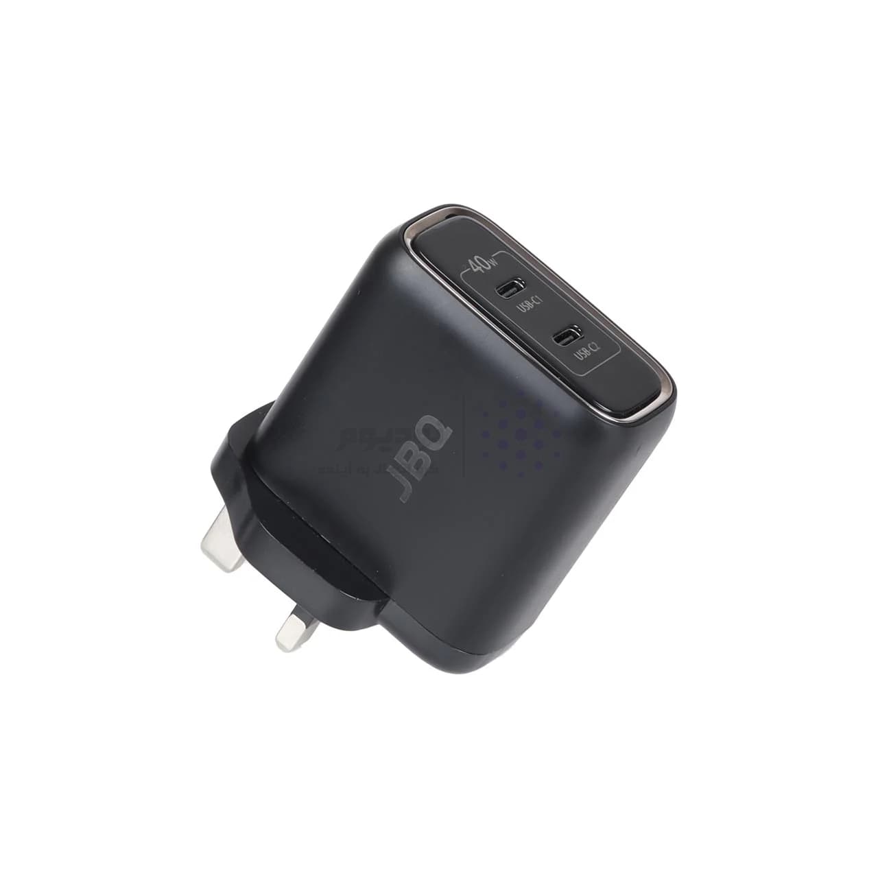 شارژر دیواری فست و PD دو پورت JBQ مدلSmart Chip+ HC-740 40W – مشکی (گارانتی یکساله رصاصی) — تصویر ۲