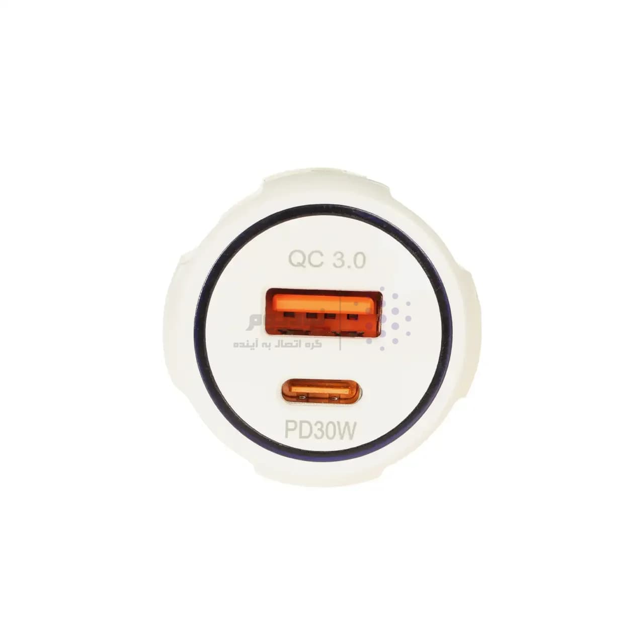 شارژر فندکی PD و فست دو پورت V-Smart مدل VS-17 55W – سفید – BSA — تصویر ۴