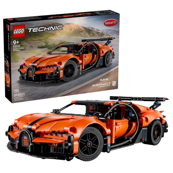 لگو سری تکنیک مدل Bugatti Chiron Pur Sport Hypercar کد 42222